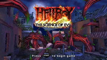 Hellboy - The Science of Evil (EU) screen shot title